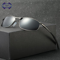 Vcka Polarized Sunglasses Men Rectangle Rectangle Sunglass Mens Driving Sun-Polarized Sunglasses-Bargain Bait Box-C1-Multi-Bargain Bait Box