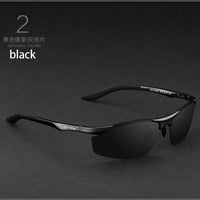Veithdia Aluminum Polarized Sunglasses Men Sports Sun Glasses Driving Glasses-Polarized Sunglasses-Bargain Bait Box-black with box2-Bargain Bait Box