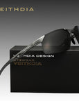 Veithdia Polarized Sunglasses Men Sun Glasses Al Box Male Eyeglasses Oculos De-Polarized Sunglasses-Bargain Bait Box-black-Bargain Bait Box