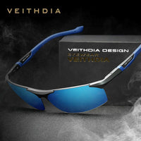 Veithdia Polarized Sunglasses Men Sun Glasses With Al Box Gafas Oculos De Sol-Polarized Sunglasses-Bargain Bait Box-black-Bargain Bait Box