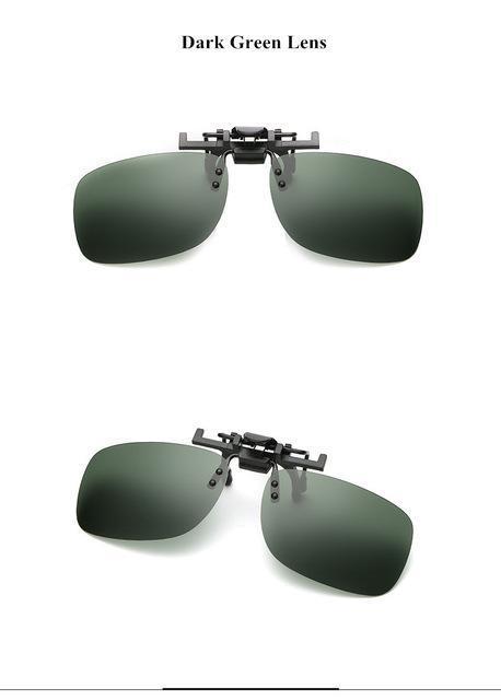 Vwktuun Square Polarized Clip On Sunglasses Women Men Oversized Sun Glasses-Polarized Sunglasses-Bargain Bait Box-Color 2-Bargain Bait Box
