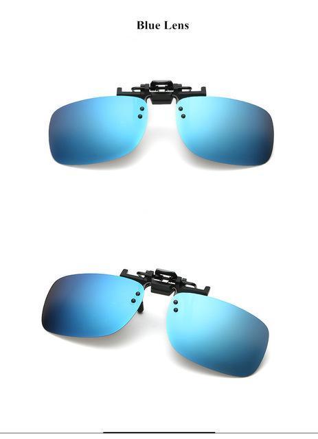 Vwktuun Square Polarized Clip On Sunglasses Women Men Oversized Sun Glasses-Polarized Sunglasses-Bargain Bait Box-Color 3-Bargain Bait Box
