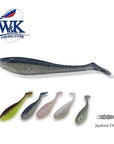 W&K 13 Cm /5 Inch Soft Plastic With Paddle Tail For Musky Fishing Freshwater-Unrigged Plastic Swimbaits-Bargain Bait Box-Sky blue back-Bargain Bait Box