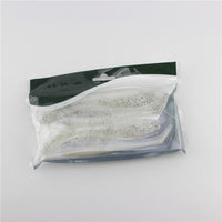 W&K 13 Cm /5 Inch Soft Plastic With Paddle Tail For Musky Fishing Freshwater-Unrigged Plastic Swimbaits-Bargain Bait Box-White Blink-Bargain Bait Box