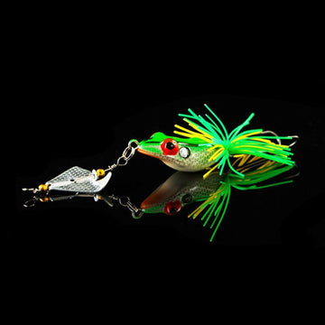 Walk Fish 1Pcs Hard With Propeller Large Noise Frog Lure 135Mm 9G Frog Sinking-Frog Baits-Bargain Bait Box-A 1-Bargain Bait Box