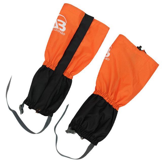 Waterproof Leg Gaiters For Hunting,,Walking,Climbing Trekking Snow Gaiters 1Pair-Gaiters-Bargain Bait Box-Orange-One Size-Bargain Bait Box