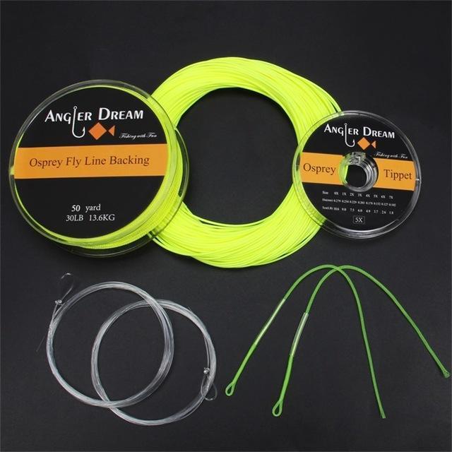 Wf2/3/4/5/6/7/8/9F Fly Fishing Line Combo Weight Forward Floating Fly Line-Fly Fishing Lines &amp; Backing-Bargain Bait Box-Yellow-2.0-Bargain Bait Box