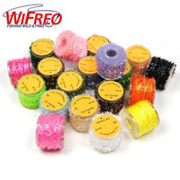 Wifero 1Pc 12 Color Fly Tying Material Genuine Rabbit Fur Strip For Fly Tying-Fly Tying Materials-Bargain Bait Box-Brown-Bargain Bait Box