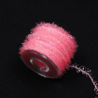 Wifero 1Pc 12 Color Fly Tying Material Genuine Rabbit Fur Strip For Fly Tying-Fly Tying Materials-Bargain Bait Box-Light Pink-Bargain Bait Box