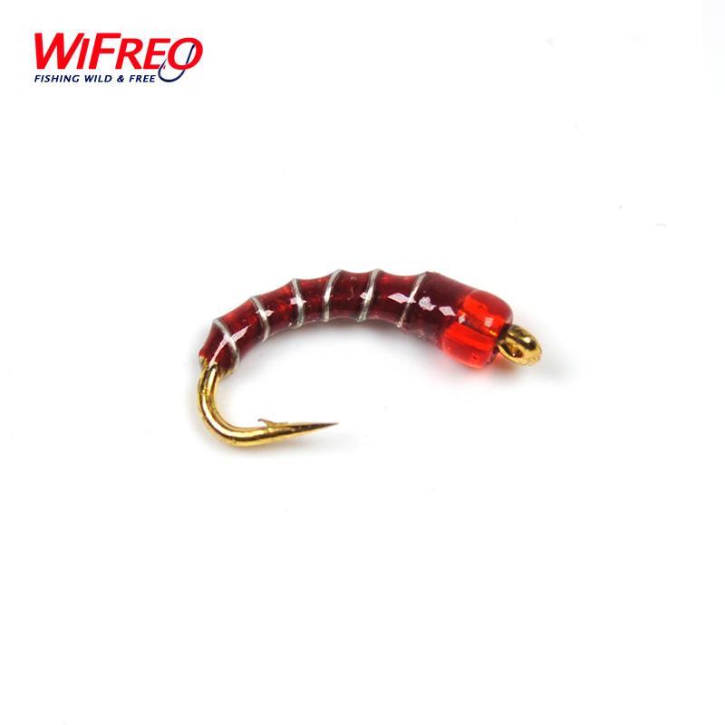 Wifreo #16 Golden Hook Nymph Flies Bead Head Buzzers Fly-Flies-Bargain Bait Box-6pcs-Bargain Bait Box
