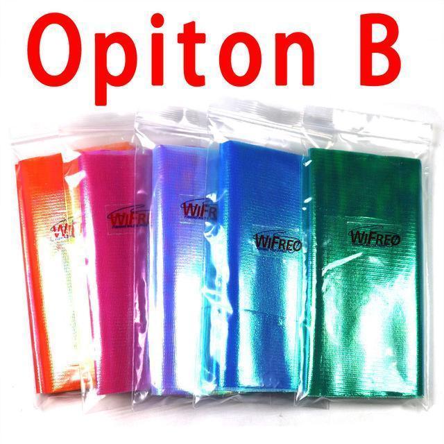 Wifreo 5Bags X 15Cmx110Cm Strengthened Metalic Holographic Flash Film Durable-Holographic Stickers-Bargain Bait Box-5 bags mix color B-Bargain Bait Box