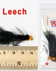 Wifreo 6Pcs Trout Fly Fishing Flies Streamer Fly Muddler Egg Leech Peacock-Flies-Bargain Bait Box-bead head red nymph-Bargain Bait Box