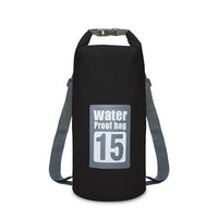 Winmax Waterproof Dry Bag Backpack Sack Storage Bag Rafting Sports Kayaking-Dry Bags-Bargain Bait Box-15L Black-Bargain Bait Box