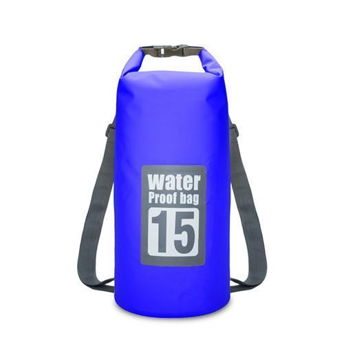 Winmax Waterproof Dry Bag Backpack Sack Storage Bag Rafting Sports Kayaking-Dry Bags-Bargain Bait Box-15L Deep Blue-Bargain Bait Box