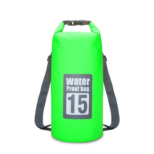 Winmax Waterproof Dry Bag Backpack Sack Storage Bag Rafting Sports Kayaking-Dry Bags-Bargain Bait Box-15L Green-Bargain Bait Box
