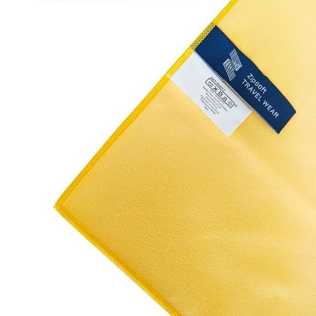 Zipsoft Beach Towel Microfiber Fabric Quick Drying S Sports Swimming Camping-Fishing Towels &amp; Wipes-Bargain Bait Box-Blue with mesh bag-35x75cm-Russia-Bargain Bait Box