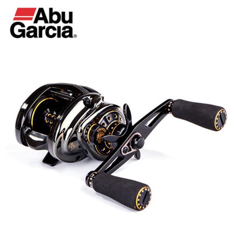 Abu Garcia Revo Black6 Big Game Catcher Baitcasting Reel 7+1Bb Dual Brake-Baitcasting Reels-Tomwin Outdoor Store-Gold-Bargain Bait Box