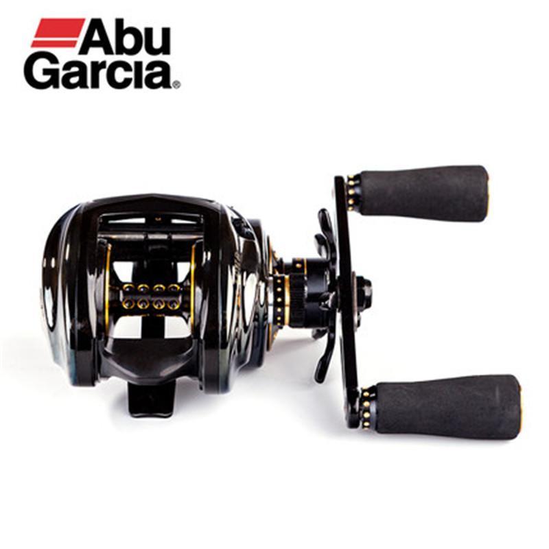 Abu Garcia Revo Black6 Left Right Hand Baitcasting Reel 7+1Bb Dual Brake-Baitcasting Reels-Cycling &amp; Fishing Store-Gold-Bargain Bait Box