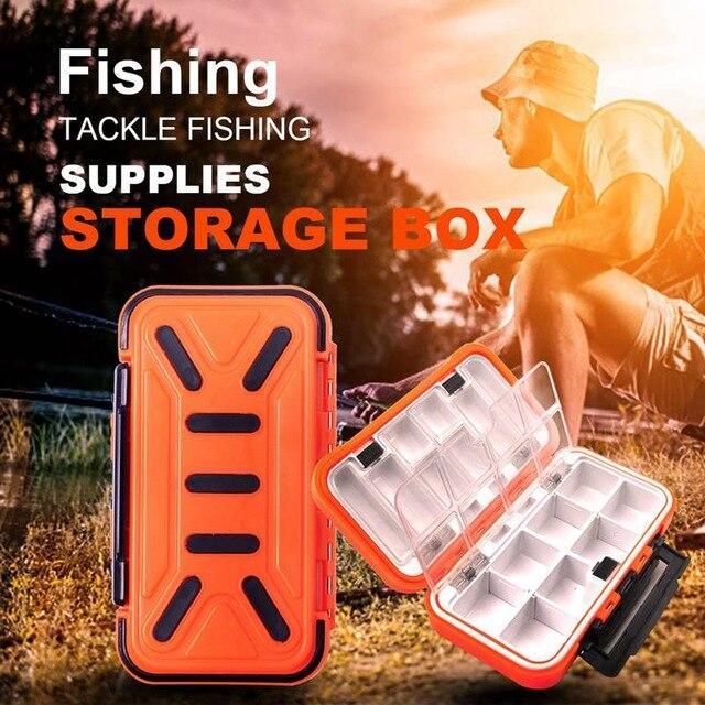 Abzb 16 Waterproof Fishing Box Hook Accessories Box Fishing Tackle Fishing-Home-Keep entertaining Store-Orange-Bargain Bait Box