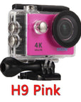 Action Camera 100% Original Eken H9R / H9 4K Wifi Action Sport Camera Helmet-Action Cameras-Blue-Sky Technology Co.,Ltd.-H9 Pink-Stardard-Bargain Bait Box