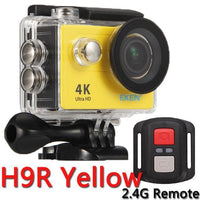 Action Camera 100% Original Eken H9R / H9 4K Wifi Action Sport Camera Helmet-Action Cameras-Blue-Sky Technology Co.,Ltd.-H9R Yellow-Stardard-Bargain Bait Box