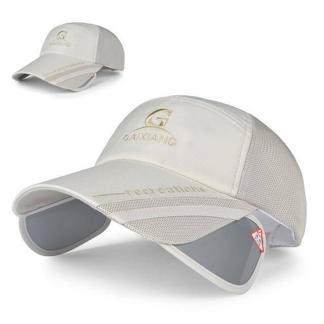 Adjustable Fishing Caps Outdoor Sports Men'S Fishing Hats Travel Mountain-MoeTron Store-Beige-Bargain Bait Box