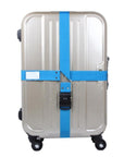 Adjustable Luggage Strap Password Lock Suitcase Strap Quick Release Travel-Live Beautiful-Blue-Bargain Bait Box