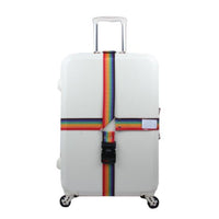 Adjustable Luggage Strap Password Lock Suitcase Strap Quick Release Travel-Live Beautiful-Colorful-Bargain Bait Box