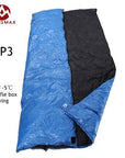 Aegismax Outdoor Envelope Sleeping Bag Splicing White Duck Down Single-Mount Hour Outdoor Co.,Ltd store-SP3 Blue-Bargain Bait Box