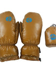 Aegismax Unisex Winter Warm Waterproof Nylon 95% White Goose Down Gloves-Hiking Gloves-YOUGLE store-Gold-Bargain Bait Box