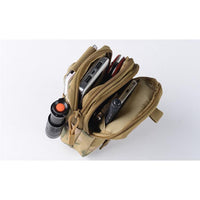 Airsoft Sports Military 600D Molle Utility Tactical Vest Waist Pouch Bag For-711 SportMarket-Black-Bargain Bait Box