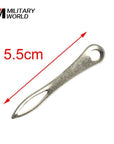 Airsoftsports Stainless Steel Slingshot Rubber Band Tied Assistant Outdoor-Mlitary World Store-Bargain Bait Box