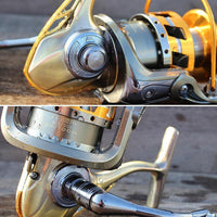 All Metal Spinning Fishing Reel Jl3000-Jl7000 13Bb 5.2:1 Sea Reel Casting Rock-Spinning Reels-HUDA Sky Outdoor Equipment Store-3000 Series-Bargain Bait Box