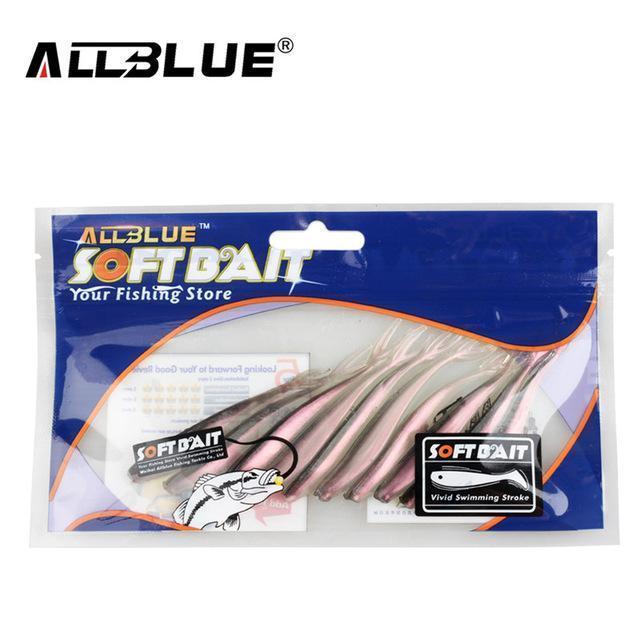 Allblue 12Pcs/Lot 1.5G/7.5Cm Soft Jerk Bait Fishing Lure Shad Jerkbait Soft-allblue Official Store-ColorC-Bargain Bait Box