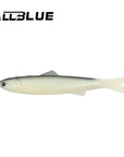 Allblue 2Pcs/Lot 12.5G/13.5Cm Soft Bait Fishing Lure Shad Silicone Bass Flexible-Unrigged Plastic Swimbaits-allblue Official Store-Luminous-Bargain Bait Box