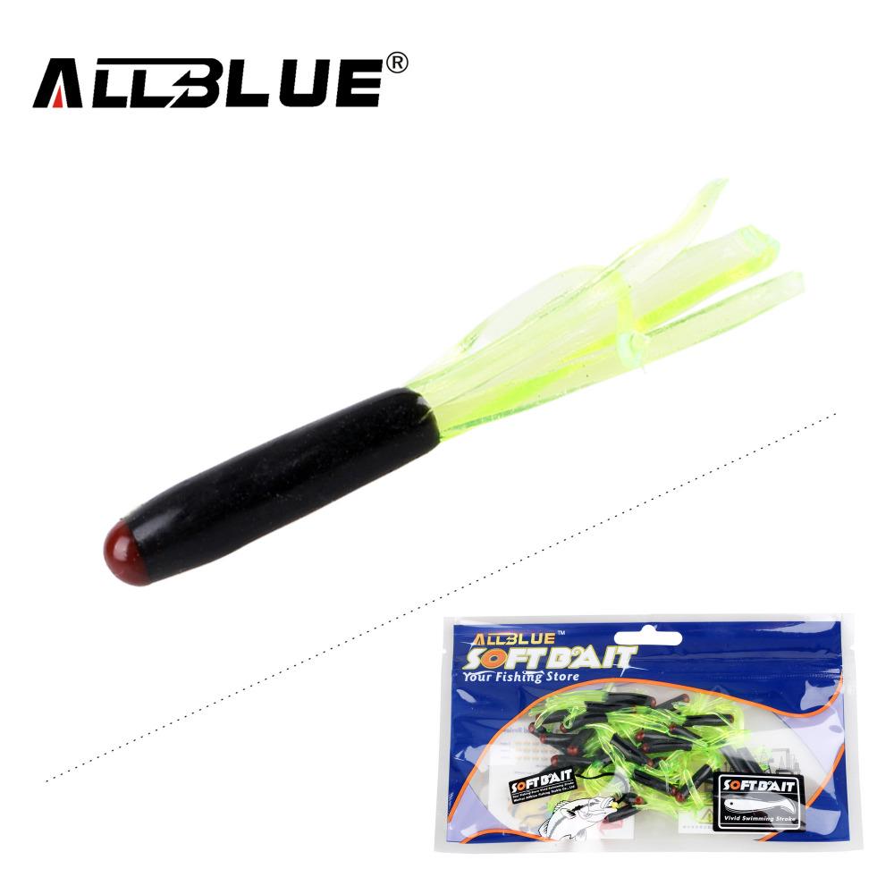 Allblue 30Pcs/Lot Tube Bait 45Mm 0.7G Soft Lure Carp Fishing Lures Tubez Tackle-allblue Official Store-A-Bargain Bait Box