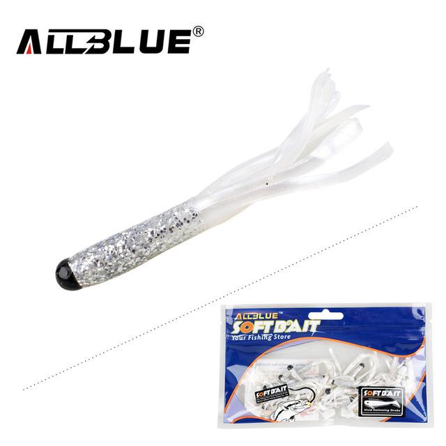 Allblue 30Pcs/Lot Tube Bait 45Mm 0.7G Soft Lure Carp Fishing Lures Tubez Tackle-allblue Official Store-G-Bargain Bait Box