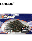 Allblue 80Mm/4.2G Vivid Soft Lures 6Pcs/Lot Artificial Fishing Bait-allblue Official Store-Color B-Bargain Bait Box