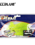 Allblue 80Mm/4.2G Vivid Soft Lures 6Pcs/Lot Artificial Fishing Bait-allblue Official Store-Color I-Bargain Bait Box
