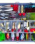 Allblue Fishing Lure Kit Metal Lure Soft Bait Plastic Lure Wobbler Frog Lure-allblue Official Store-Bargain Bait Box