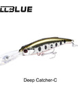 Allblue Fishing Lures 75Mm 12G Depth 0.5-4M Long Distance Hard Bait-AllBLue Fishing-DC75F C-Bargain Bait Box