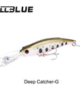 Allblue Fishing Lures 75Mm 12G Depth 0.5-4M Long Distance Hard Bait-AllBLue Fishing-DC75F G-Bargain Bait Box