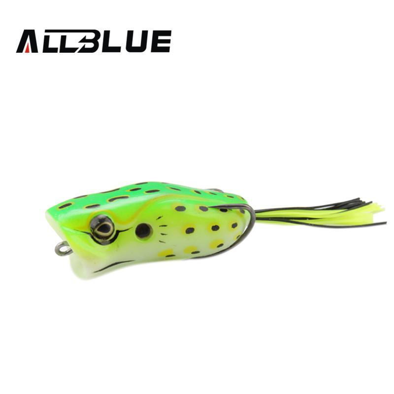 Allblue High Quality Popper Frog Lure 60Mm/14G Snakehead Lure Topwater-allblue Official Store-A-Bargain Bait Box