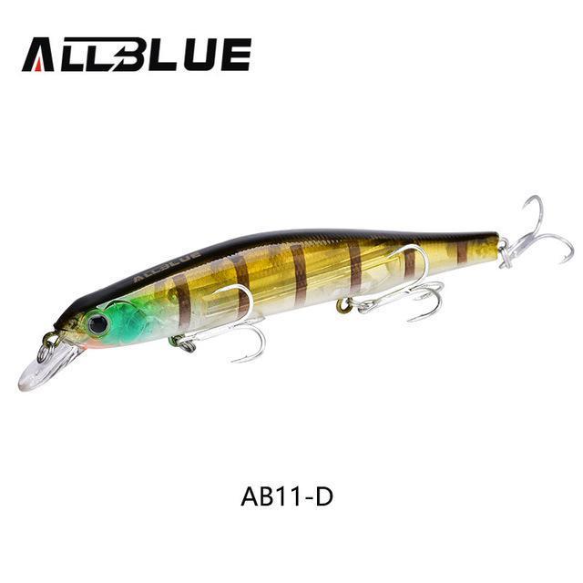 Allblue Mag Drive Longcast Wobbler 17.5G/110Mm Suspend Minnow Pike Bass-AllBLue Fishing-D-Bargain Bait Box