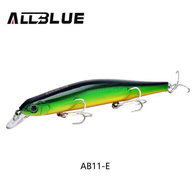Allblue Mag Drive Longcast Wobbler 17.5G/110Mm Suspend Minnow Pike Bass-AllBLue Fishing-E-Bargain Bait Box