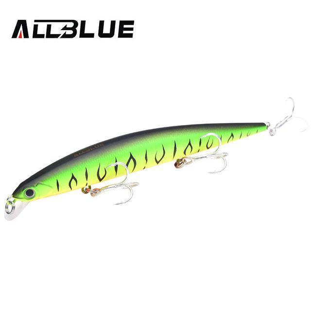 Allblue Tyrant Jerkbait 115F Floating Minnow Bass Pike Hard Fishing Lure With-allblue Official Store-Color A-Bargain Bait Box