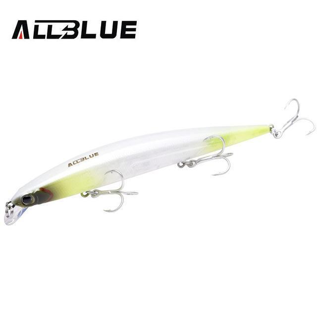 Allblue Tyrant Jerkbait 115F Floating Minnow Bass Pike Hard Fishing Lure With-allblue Official Store-Color G-Bargain Bait Box