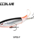 Allblue Whopper Popper Topwater Fishing Lure 13G 9Cm Artificial Bait Hard-allblue Official Store-Color F-Bargain Bait Box