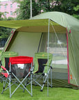 Alltel High Quality Double Layer Ultralarge 4-8Person Family Party Gardon-Enjoy Camping-Bargain Bait Box