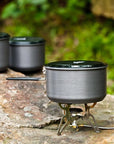 Alocs Outdoor Aluminum Folding Cooking Set Camping Cookware Pot Frying Pan-Outdoor Tablewares-YOUGLE store-CW-C27-Bargain Bait Box